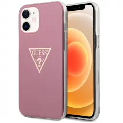 Cool Funda Licencia Guess Rosa para iPhone 12 mini