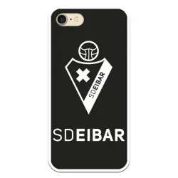Funda Licencia Oficial SD Eibar Escudo Fondo Negro para iPhone 7