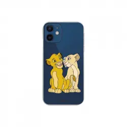Funda Oficial de Disney El Rey León Simba y Nala Silueta para iPhone 12