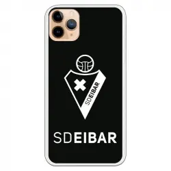 Funda Licencia Oficial SD Eibar Escudo Fondo Negro para iPhone 11 Pro Max
