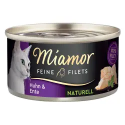 Miamor Filetes Finos Naturelle 6 x 80 g  - Pollo y pato
