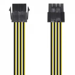 Aisens Cable de Alimentación 4+4 Pines a 8 Pines Macho/Hembra 30cm
