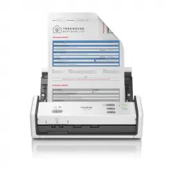 Brother ADS-1300 Escáner Documental Compacto con Alimentador de Documentos ADF Dúplex USB