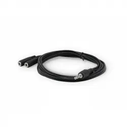 3Go CA102 Cable Audio Jack 3.5 a 2xJack 3.5 Macho/Hembra 2m