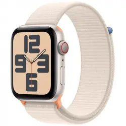 Apple Watch SE GPS + Cellular 44mm Aluminio Blanco Estrella con Correa Loop Blanco Estrella
