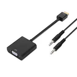 Nanocable Cable HDMI a SVGA con Audio Macho/Hembra