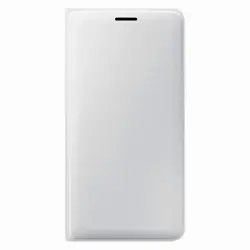Samsung Flip Wallet Blanca para Galaxy J3