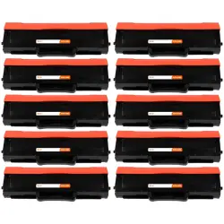 Pccom Essential Tóner Compatible con Samsung MLT-D1042S/MLT-D1042X Negro Pack 10