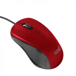 Cool Rato com Cabo USB Vermelho 1200 DPI