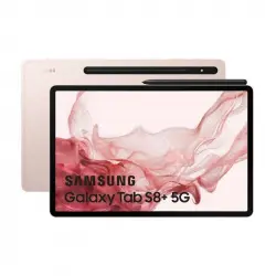 Samsung Galaxy Tab S8 Plus 5G 128GB Rosa Dorado