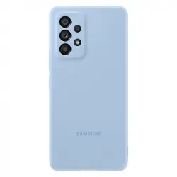 Samsung Silicone Cover Funda de Silicona Azul Ártico para Galaxy A53 5G