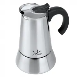 Jata CAX1 Cafetera Italiana 4 Tazas Acero Inoxidable