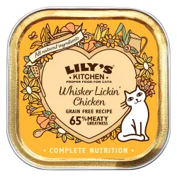 Lily's Kitchen Classic Dinner paté de pollo para gatos - 19 x 85 g