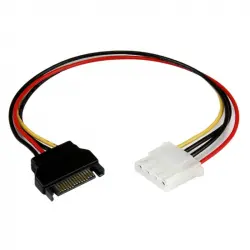 Cable adaptador SATA 15 Pines a Molex 4 Pines.