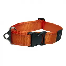 Rogz Collar Landing Strip XXL Naranja