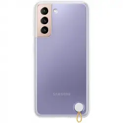 Samsung Clear Protective Cover Funda Blanca para Samsung Galaxy S21