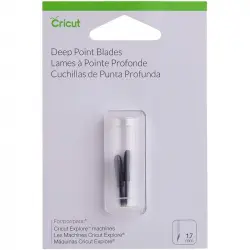 Cricut Set de 2 Cuchillas de Repuesto de Corte Profundo