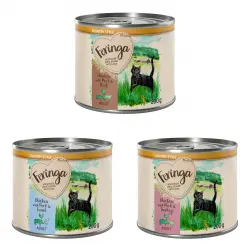 Feringa Country Style Menú 6 x 200 g - Pack mixto 1: pavo, vacuno, trucha