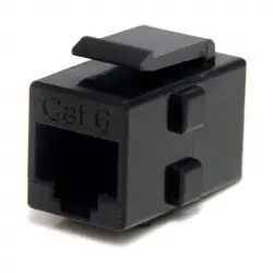 StarTech Acoplador Keystone RJ45 Negro