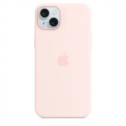 Apple Funda de Silicona con MagSafe Rosa Claro para iPhone 15 Plus