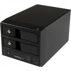 Statech S352BU33RER Carcasa para RAID USB /eSATA Negra