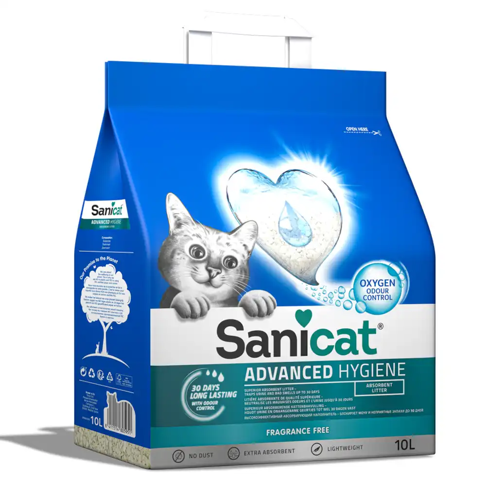 Sanicat Advanced Hygiene arena absorbente para gatos - 10 l