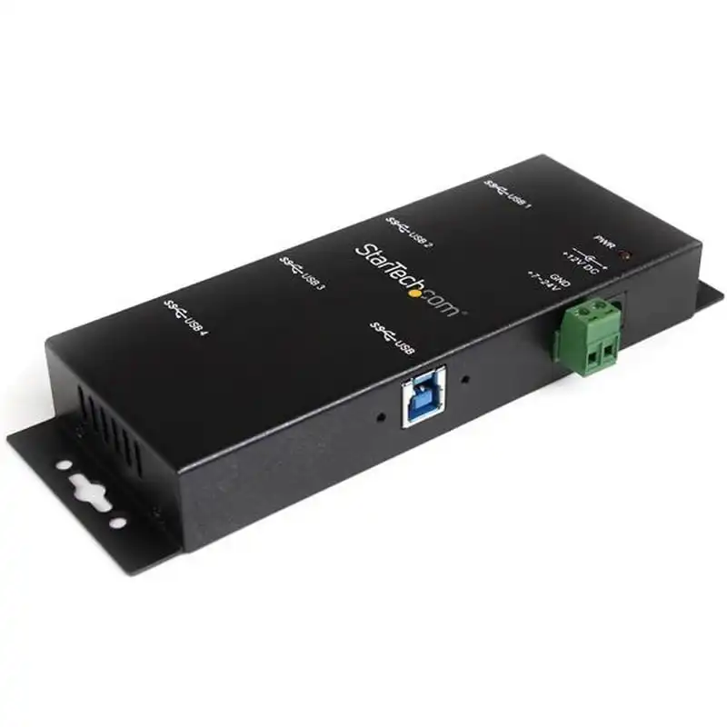 StarTech Concentrador Industrial USB 3.0 SuperSpeed de 4 Puertos