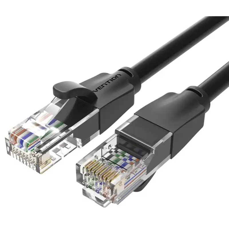 Vention Cable de Conexión Cat 6 UTP 1m Negro