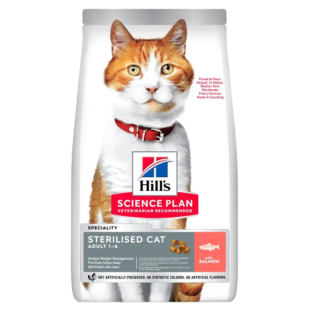3 KG 3 KG Hill's Science Plan Sterilised Young Adult Atún pienso para gatos