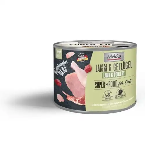 MAC's Cat Feinschmecker 6 x 200 g - Cordero y ave