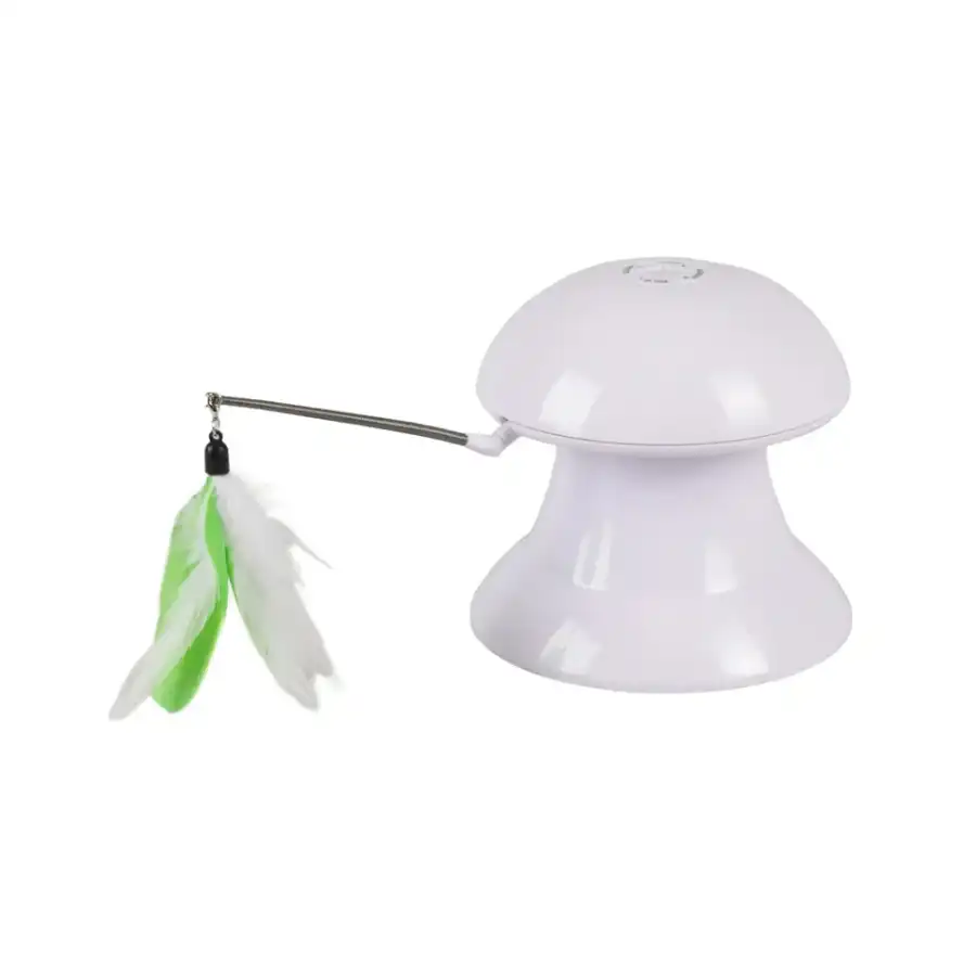 Flamingo Interactivo Blanco para gatos