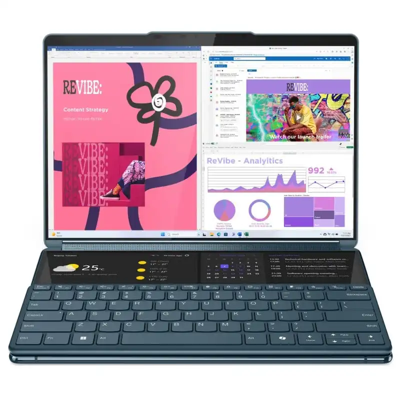 Lenovo Yoga Book 9 Gen 9 13IMU9 Intel Evo Core Ultra 7 155U/16GB/1TB SSD/13.3" OLED Táctil