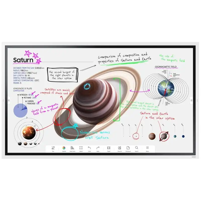 Samsung Flip Pro WM55B 55" LCD VA Pantalla Interactiva UltraHD 4K Táctil