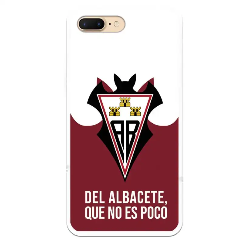 Funda Licencia Oficial Albacete Balompié Escudo para iPhone 8 Plus