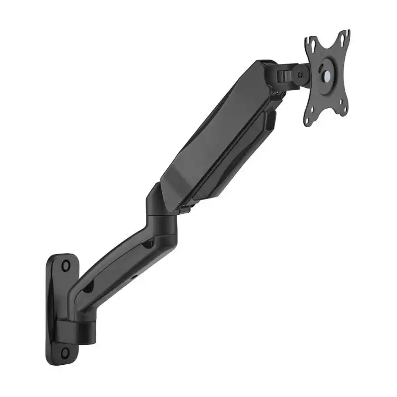 Aisens Soporte de Pared Pro Giratorio e Inclinable para Monitor/TV Un Brazo 9Kg de 17" a 32" Negro