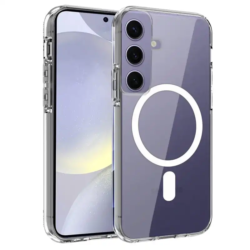 Cool Funda Magnética Transparente para Samsung Galaxy S24