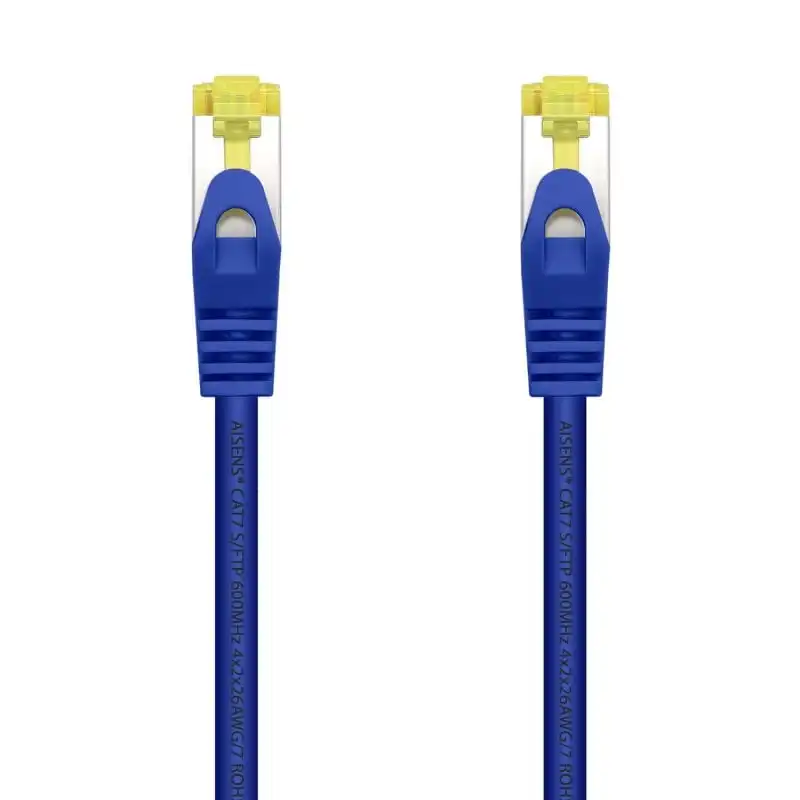 Aisens Cable de Red S/FTP RJ45 Cat.7 1m Azul