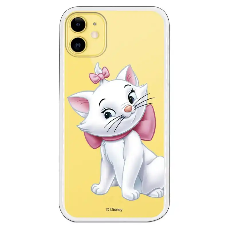 Funda Oficial de Disney Marie Silueta Los Aristogatos para iPhone 11