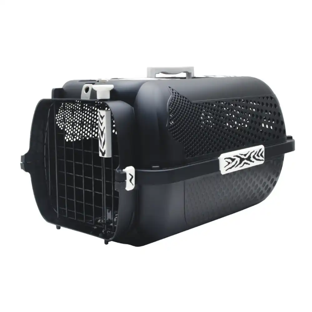 Transportín Catit White Tiger Voyageur Black - 57 x 38 x 31 cm (L x An x Al)