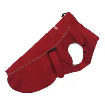 Impermeable Perfect Fit para perros Rojo Talla 3