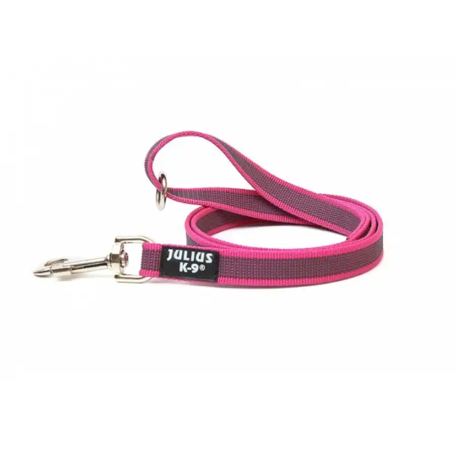 Correa Color & Gray Julius K9 IDC rosa 2.2 m