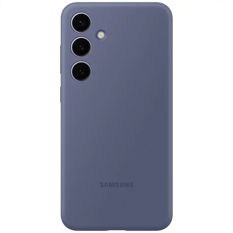 Samsung Funda de Silicona Violeta para Galaxy S24 Plus