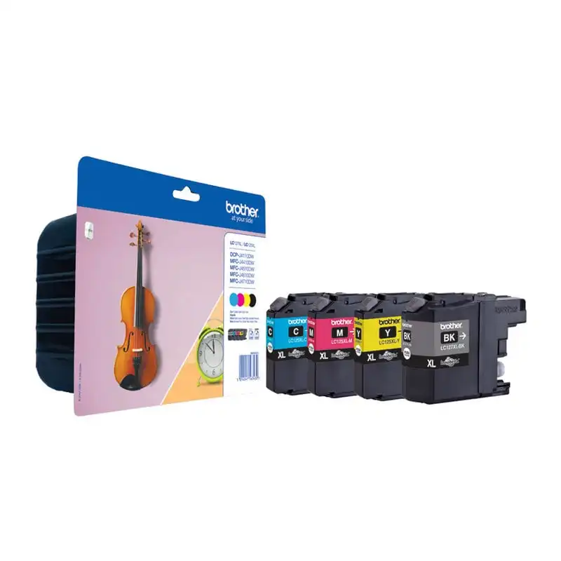 Brother LC-127XL Pack de 4 Cartuchos de Tinta