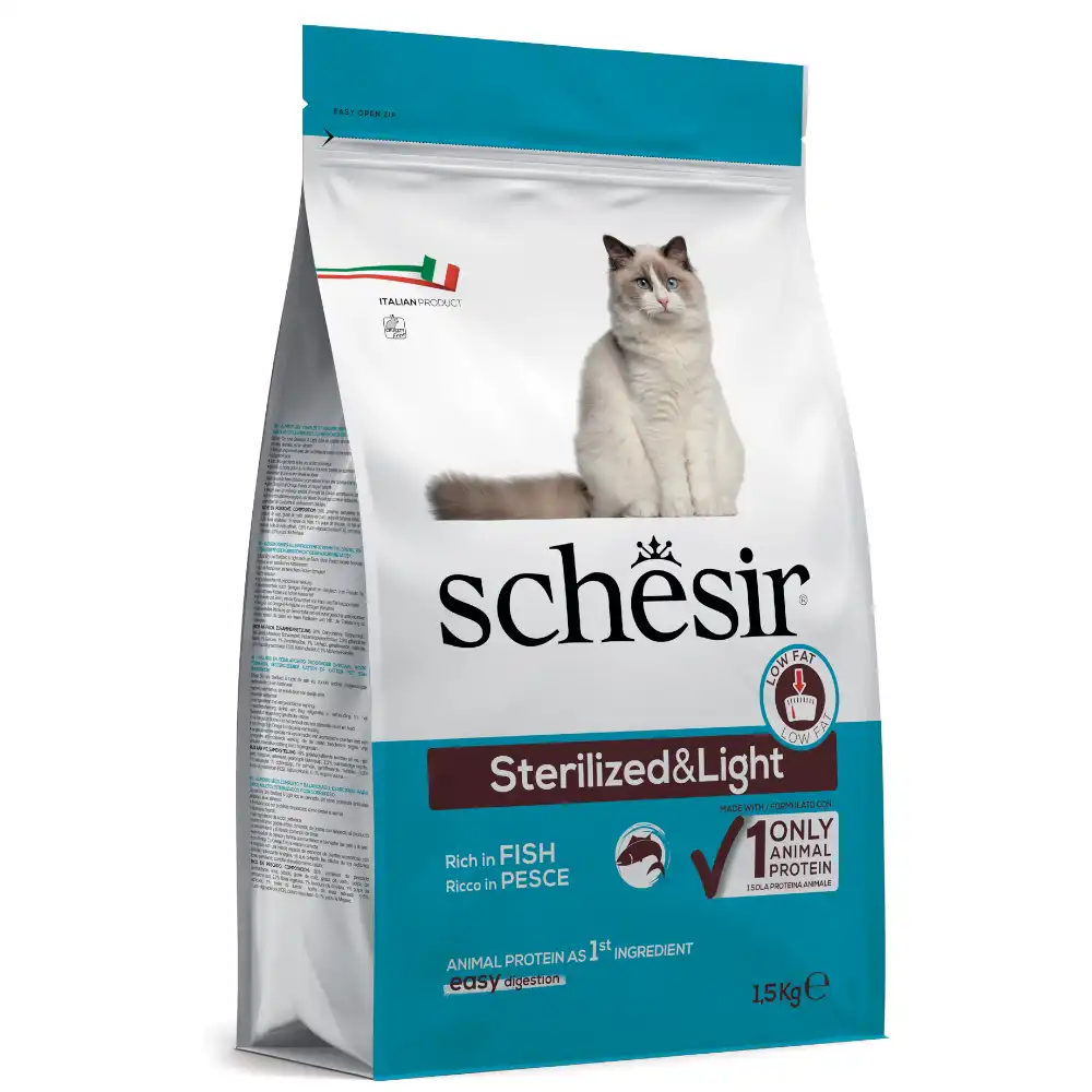 Schesir Esterelizado de Pescado 1.5 Kg