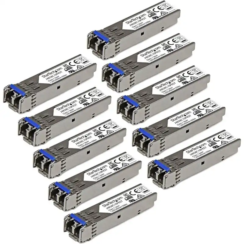 StarTech J4859C10PKST Pack 10 Módulos Transceptores SFP+ Gigabit