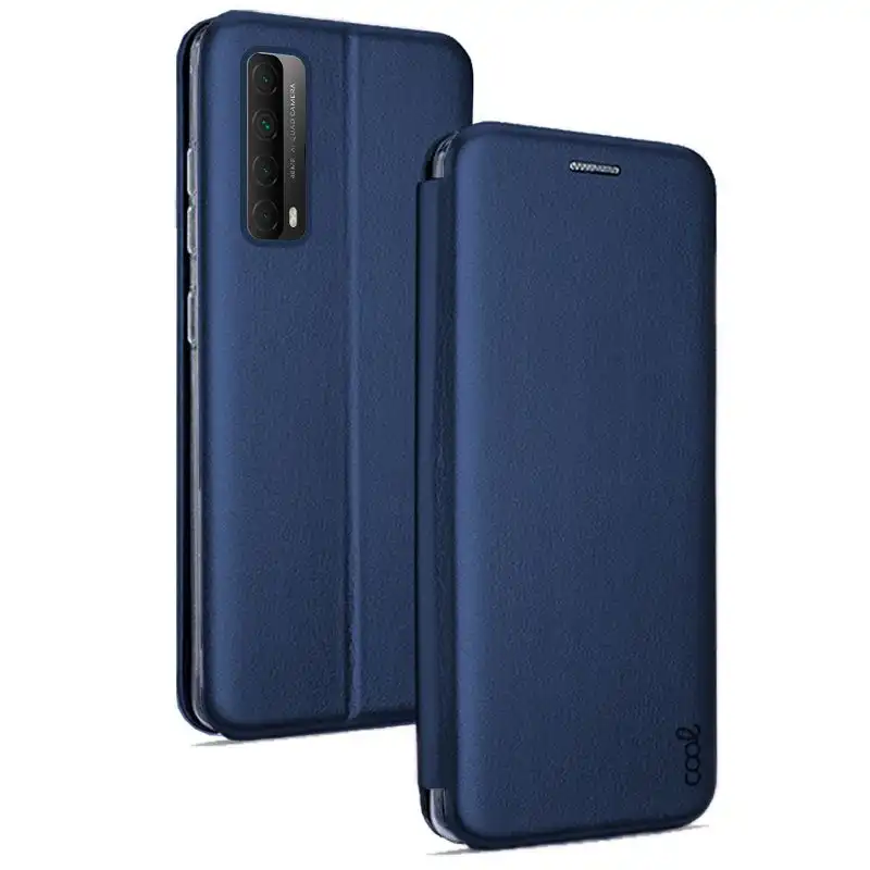 Cool Funda Flip Cover Elegance Marino para Huawei P Smart 2021