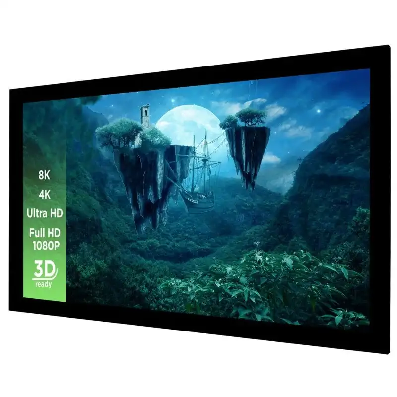 Celexon Basic Ivolum Pantalla de Proyección de Marco 108" 240x135cm