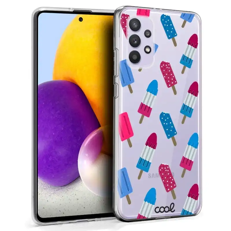 Cool Funda TPU Silicona Dibujos Helados para Samsung A725 Galaxy A72