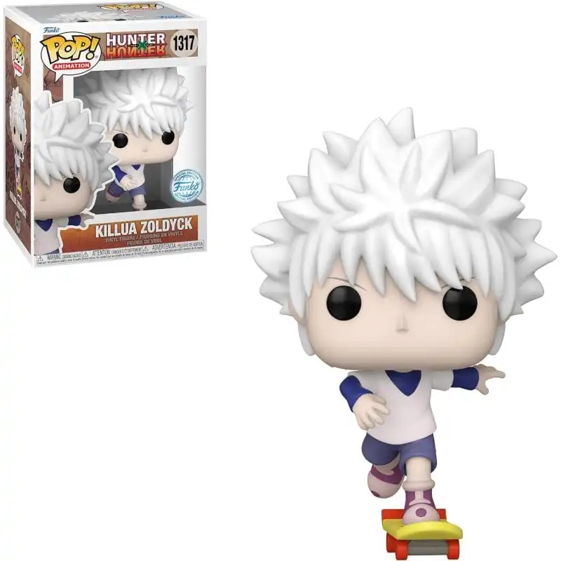 Funko Pop Hunter X Hunter Killua Zoldyck con Patinete