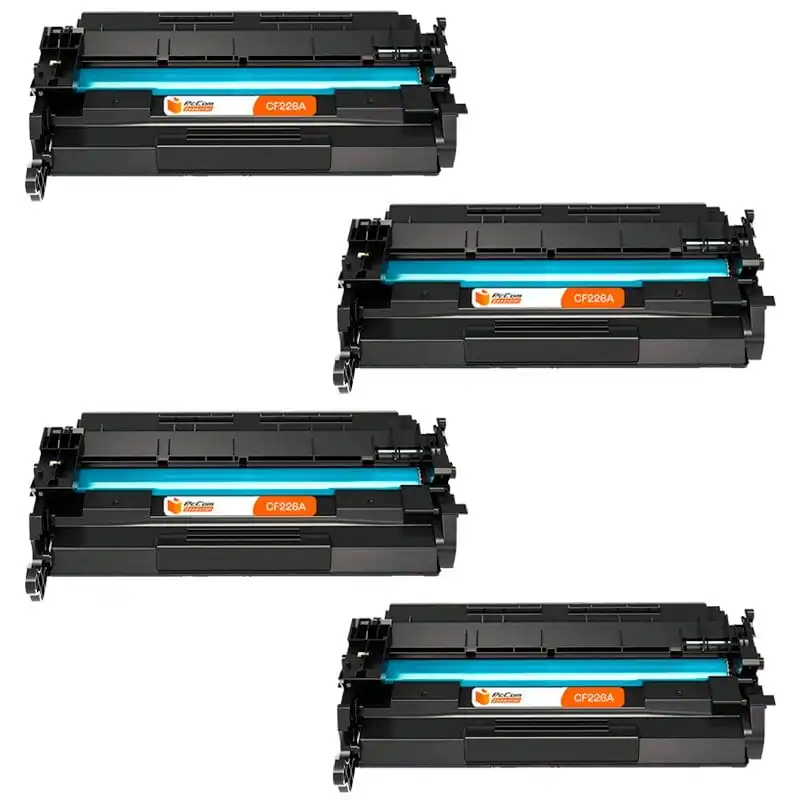 Pccom Essential HP CF226A Tóner Compatible Negro Pack 4